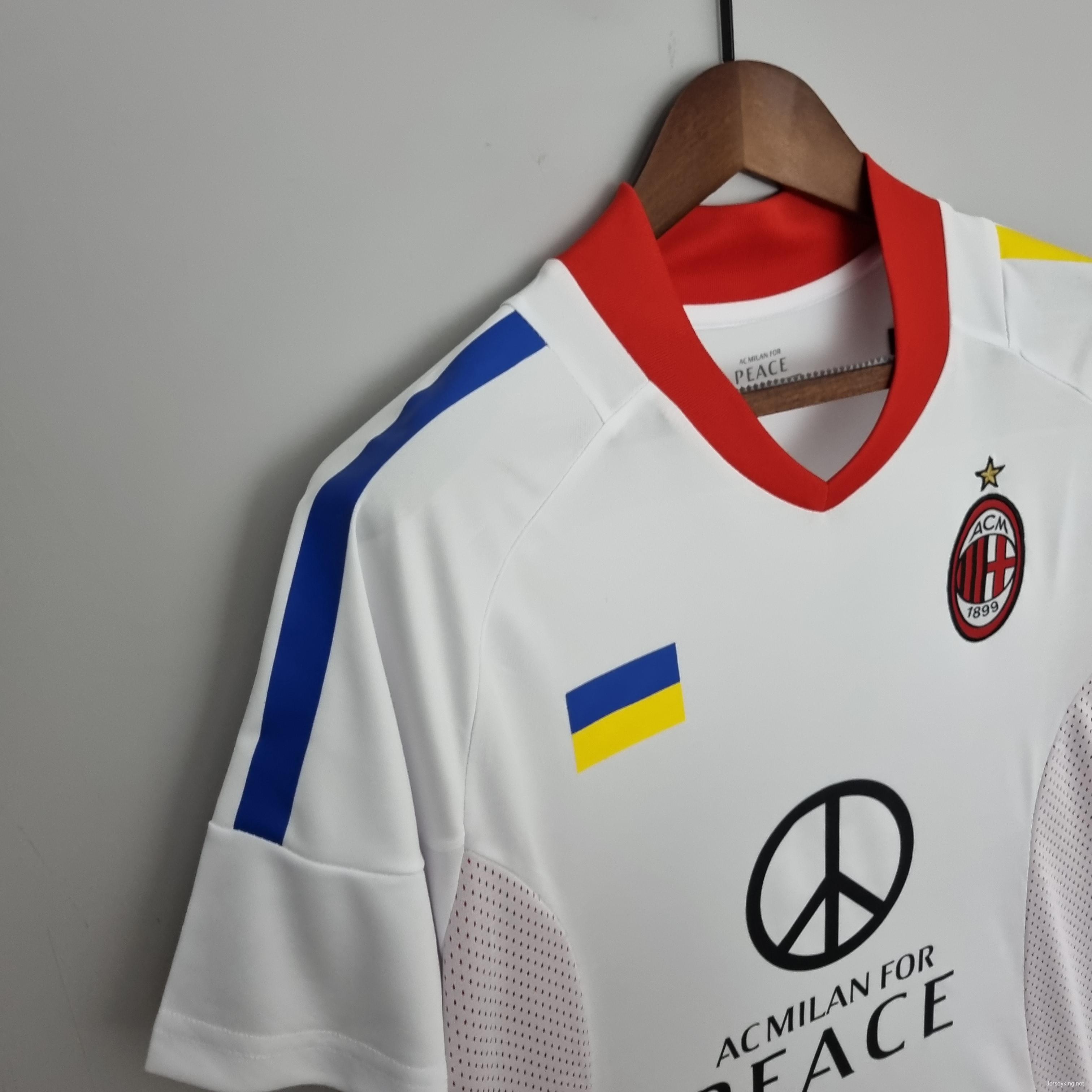 Retro 02/03 AC Milan away Champions League Final Edition Soccer Jersey