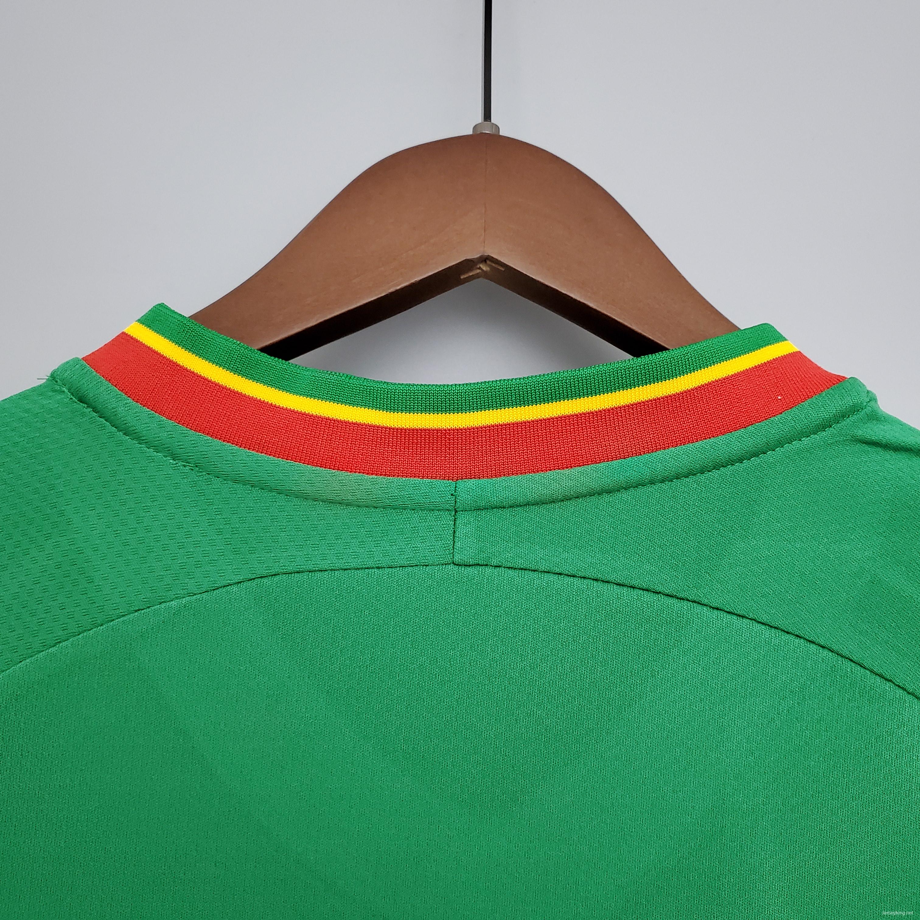 Retro 2002 Senegal green Soccer Jersey