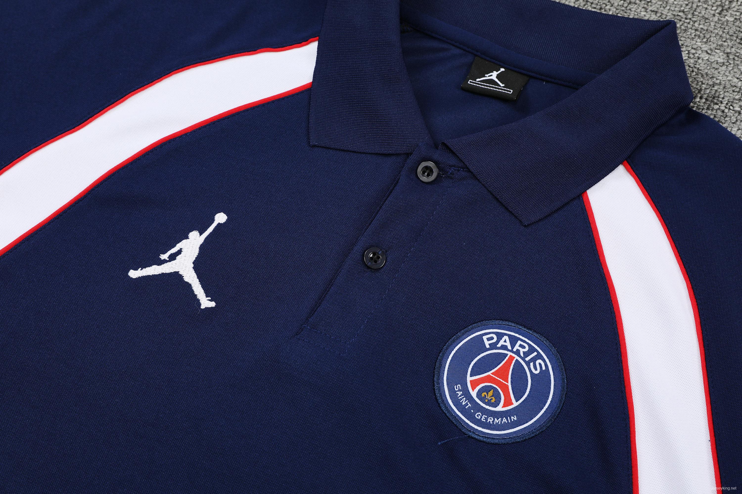 PSG X Jordan POLO kit royal blue (not sold separately)