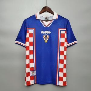 Retro 1998 Croatia home Soccer Jersey