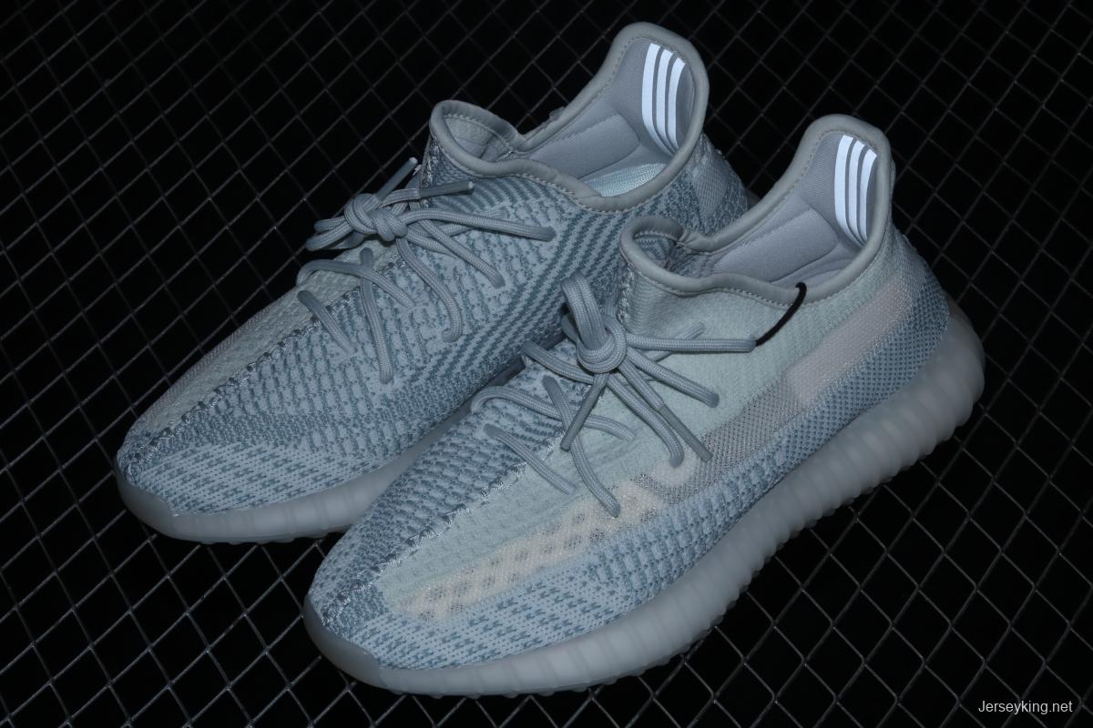 Adidas Yeezy 350 Boost V2 FW3043 Darth Coconut 350 second generation hollowed-out silk ice blue BASF popcorn