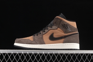 Air Jordan 1 Mid Earth Brown DC7294-200