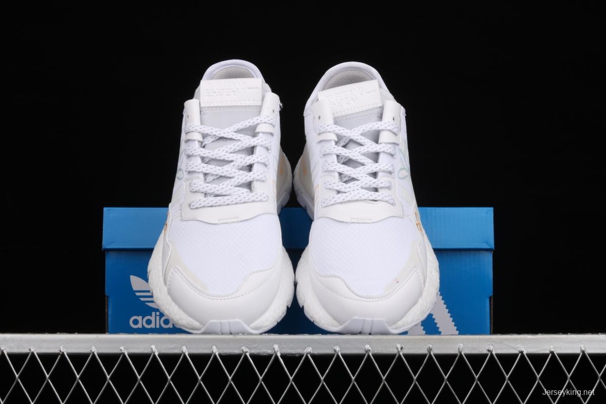 Adidas Nite Jogger 2019 Boost GZ3229 3M reflective vintage running shoes