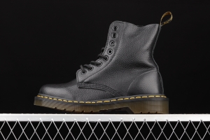 Dr.martens Martin boots 1460 series litchi soft leather eight holes Gaobang 13512006