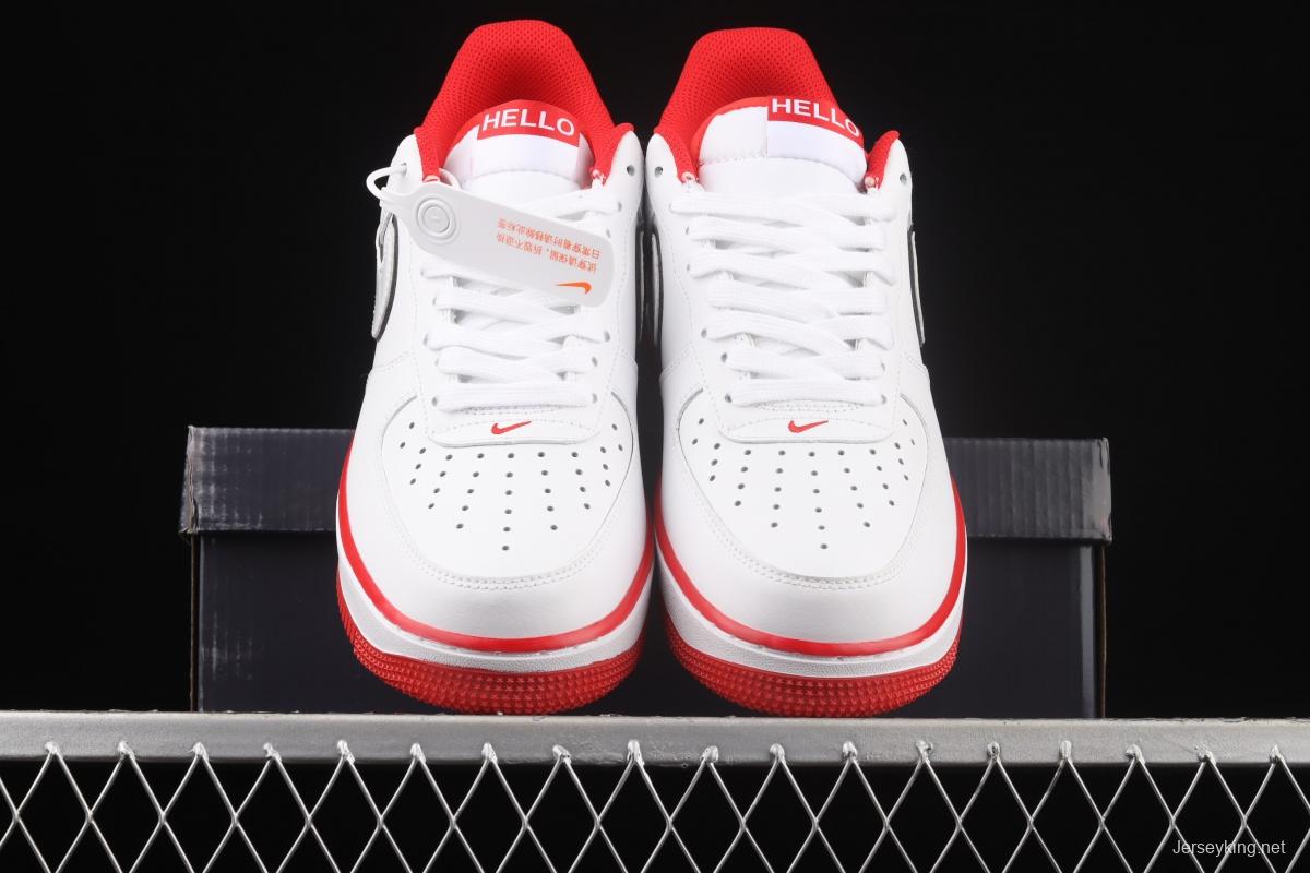NIKE Air Force 1y07 Hello low-top sports leisure board shoes CZ0327-100