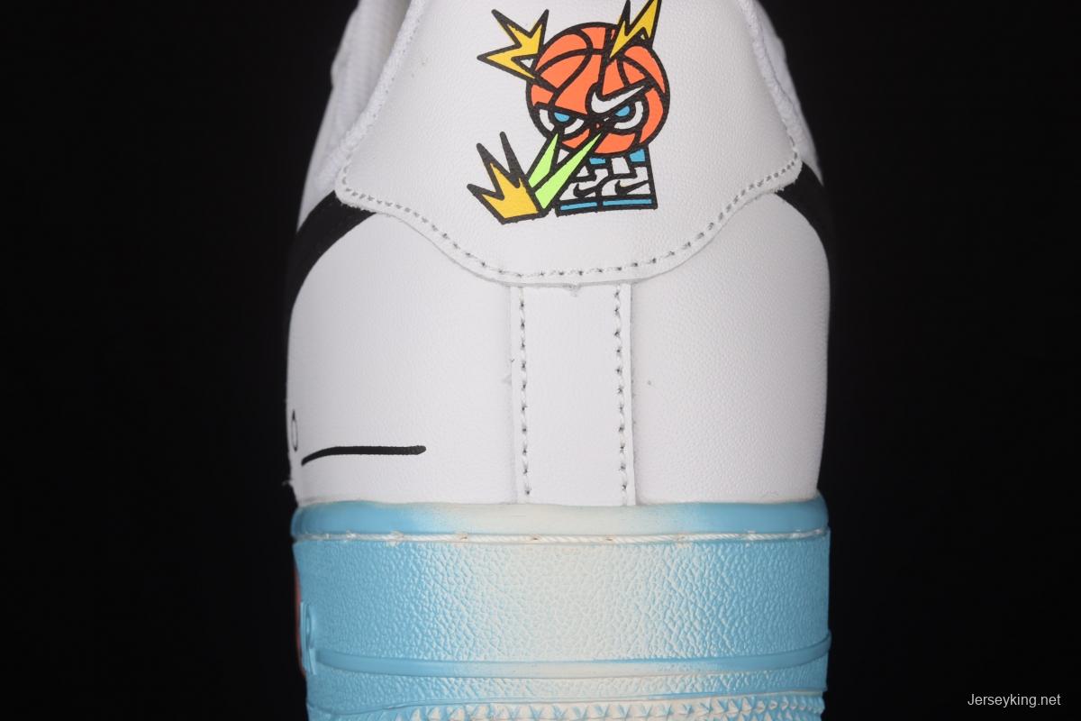 NIKE Air Force 11607 Low video game graffiti low-top casual board shoes DJ4679-101,