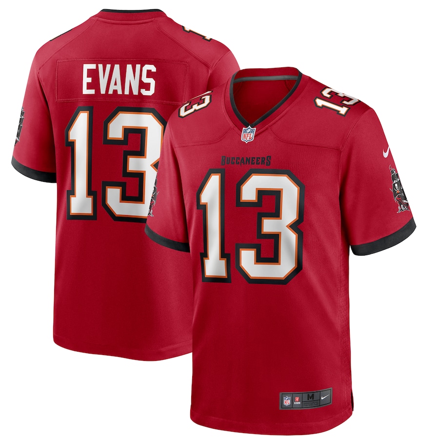 Men's Mike Evans Red Player Limited Team Jersey
