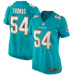 Women's Zach Thomas Aqua Retired Player Limited Team Jersey