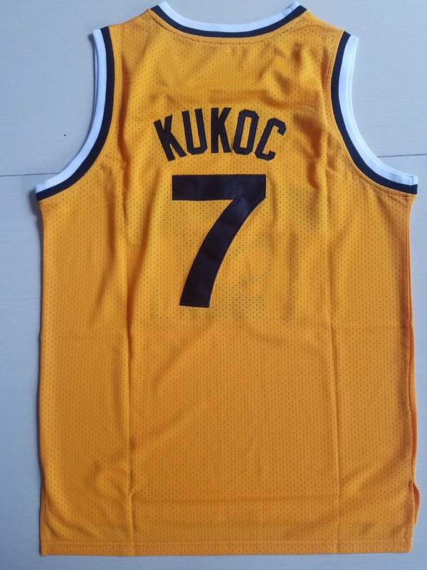 Toni Kukoc 7 Jugoplastika Split Basketball Jersey