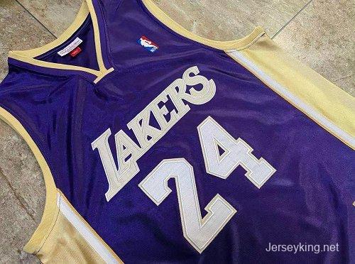 Men's Kobe Bryant Purple Retro Classic Team Jersey