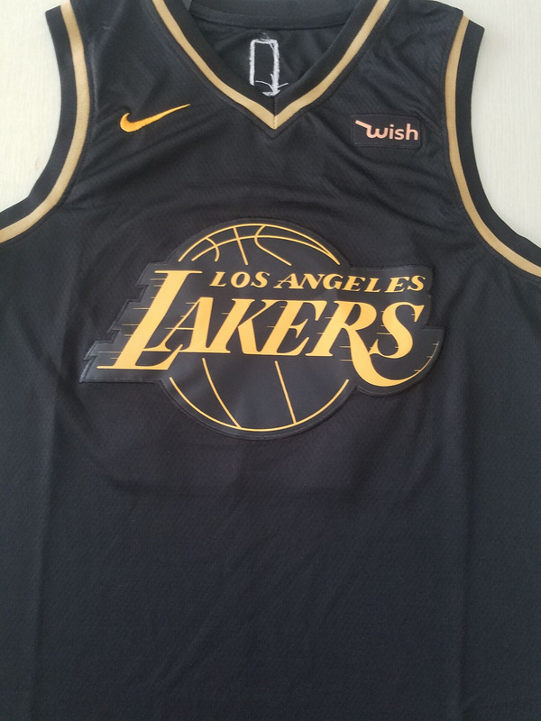 LeBron James 23 Black Golden Edition Jersey
