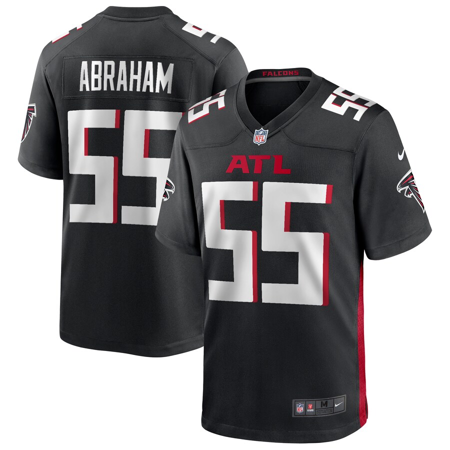 Men's John Abraham Black Retired Player Limited Team Jersey