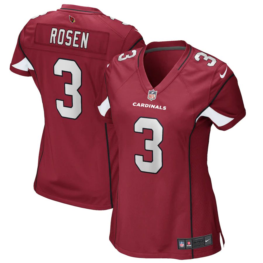 Women's Josh Rosen Cardinal Player Limited Team Jersey