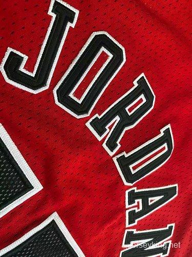 Men's Michael Jordan Red Retro Classic Team Jersey