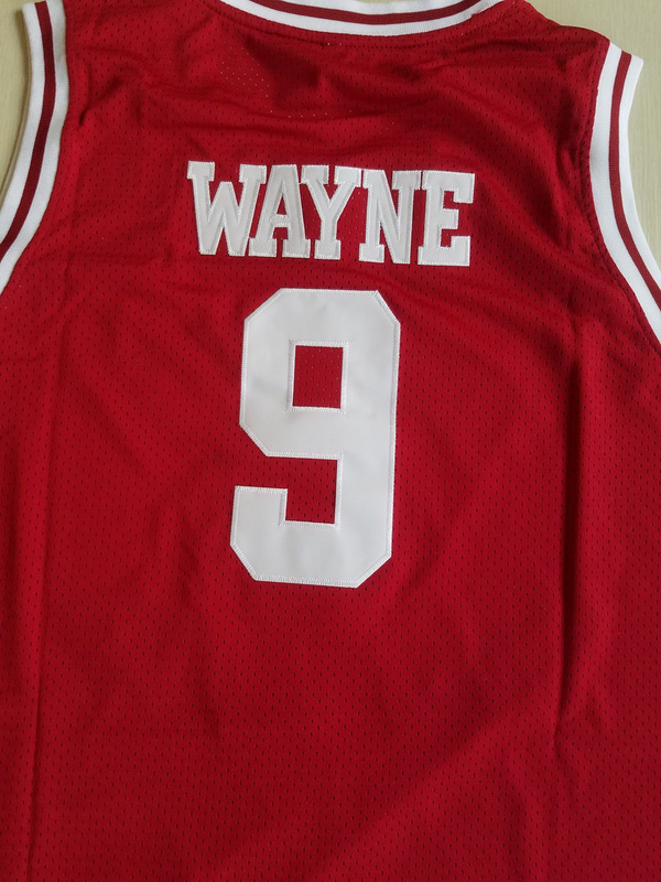 Dwayne Wayne 9 Hillman College Theater Maroon Basketball Jersey A Different World