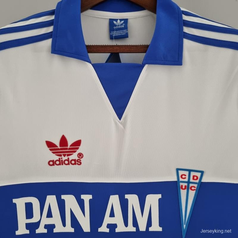 Retro 1987 Deportivo Universidad Católica Home Soccer Jersey