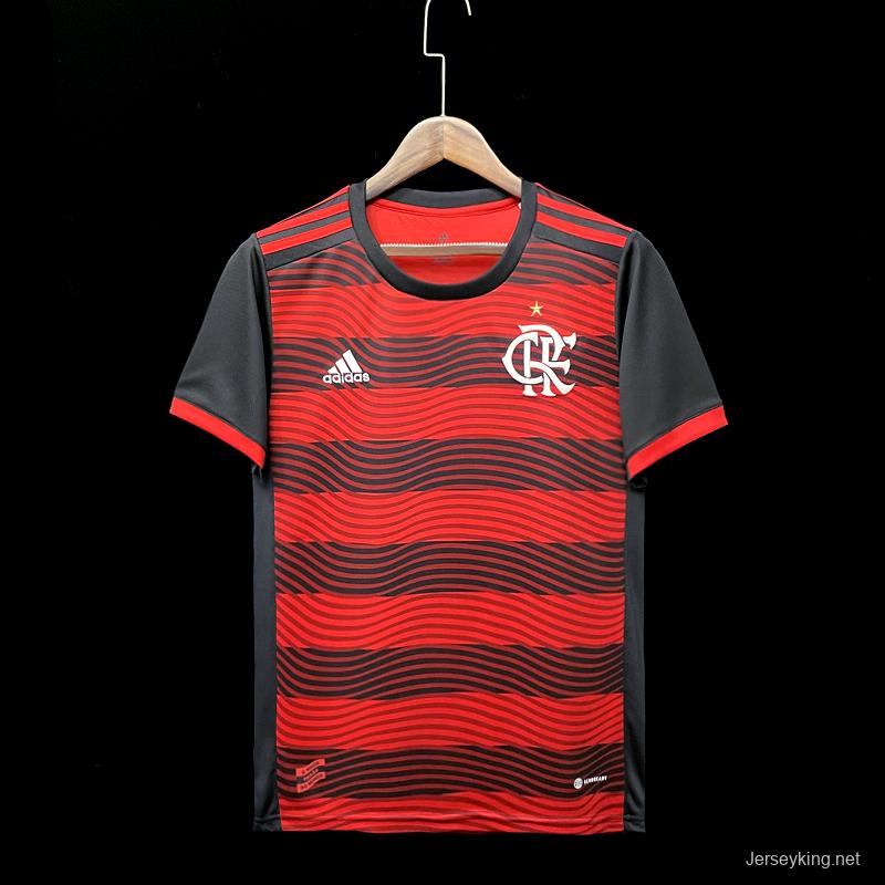 22/23 Flamengo Home  Soccer Jersey