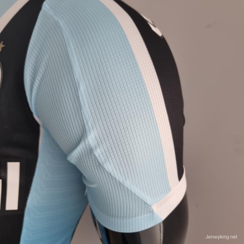 Player Version 22/23 Gremio Home  Soccer Jersey