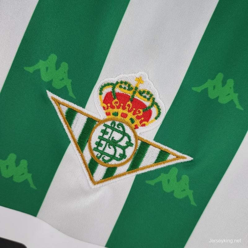 Retro Real Betis 96/97 Home  Soccer Jersey