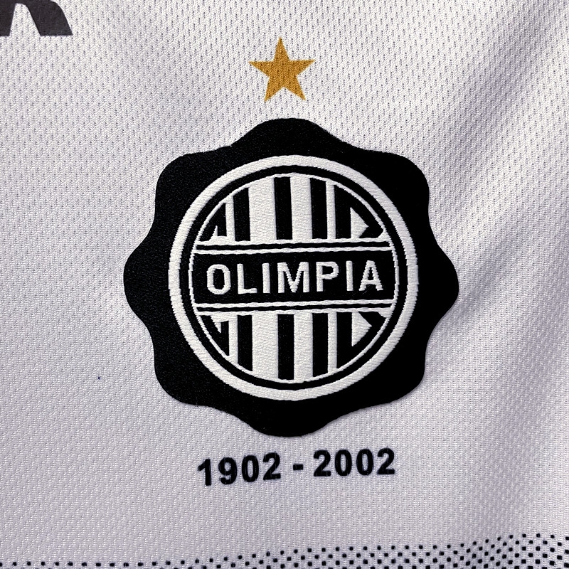 Retro 02 03 Olimpia Home Soccer Jersey