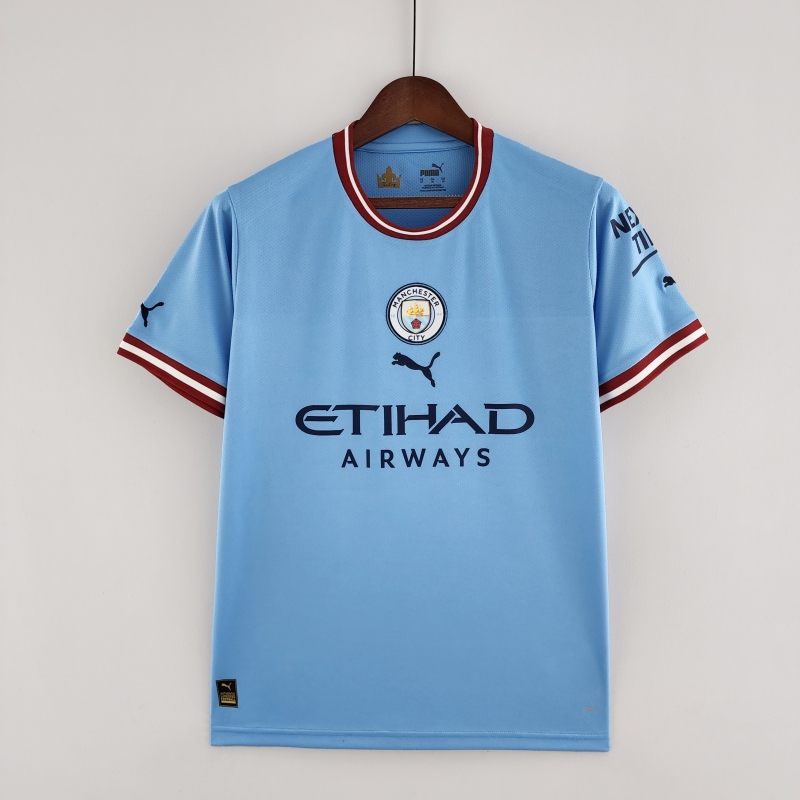 Retro 22/23 Manchester City Home Jersey