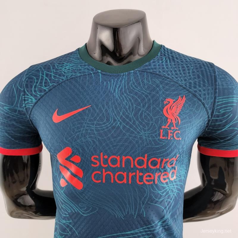 Player Version 22/23 Liverpool THIRD Soccer Jersey