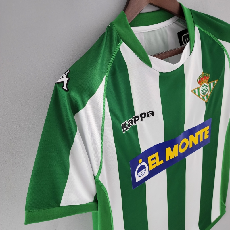 Retro Real Betis 01/02 Home Soccer Jersey