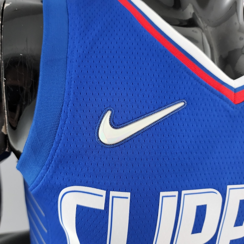 75th Anniversary WALL#11 Los Angeles Clippers NBA Jersey Blue