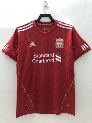 Retro 10/11 Liverpool Home Soccer Jersey