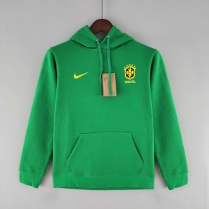 2022 Brazil Hoodie Green