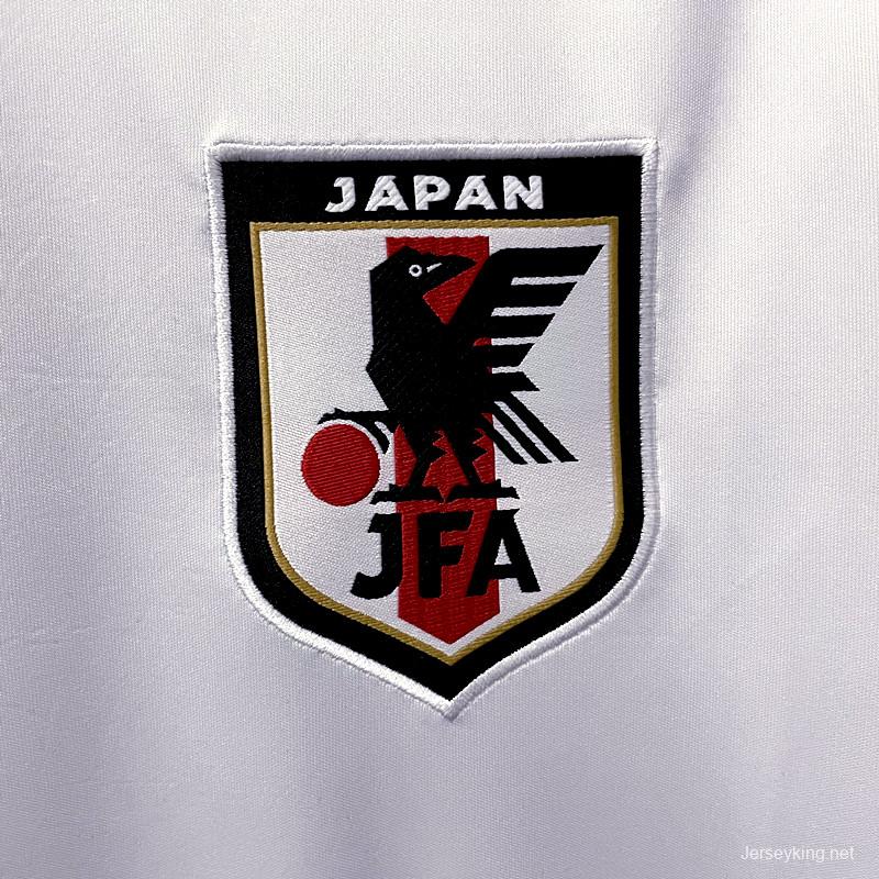 2022 Japan Away White Soccer Jersey