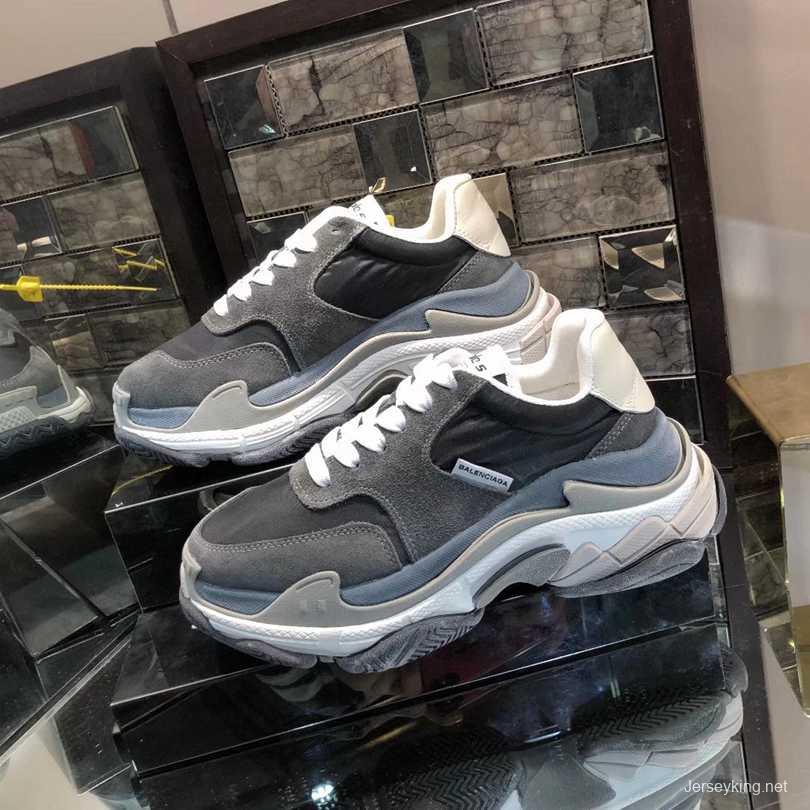 Men/Women Balenciaga Triple S Sneaker Dark Grey Item 6380340