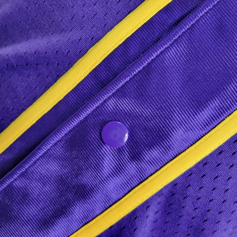 2023 NBA Lakers STATEMENT BASEBALL Purple Jersey
