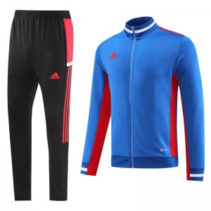 2023 Adidas Blue Full Zipper Jacket +Pants