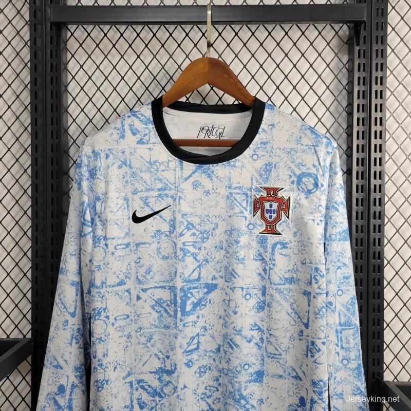 2024 Portugal Away Long Sleeve Jersey