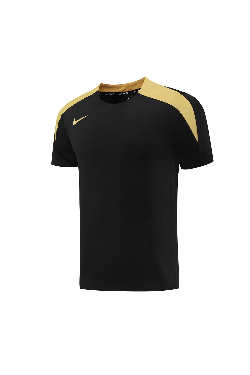 24/25 Nike Black/Golden Short Sleeve Jersey+Shorts