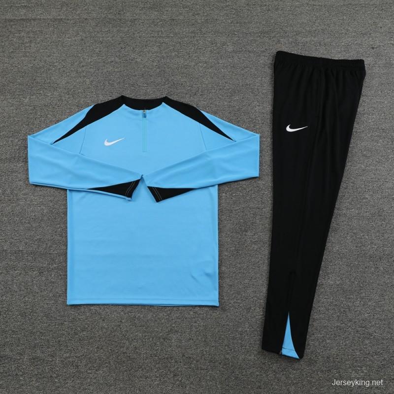 24/25 Nike Blue Full Zipper Jacket +Long Pants