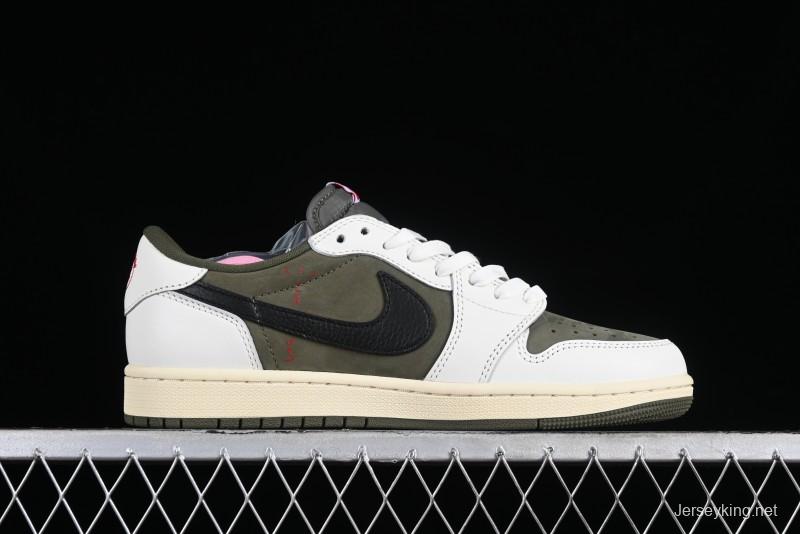Nike Travis Scott x Air Jordan 1 Low OG Retro Sneakers DM7866-200