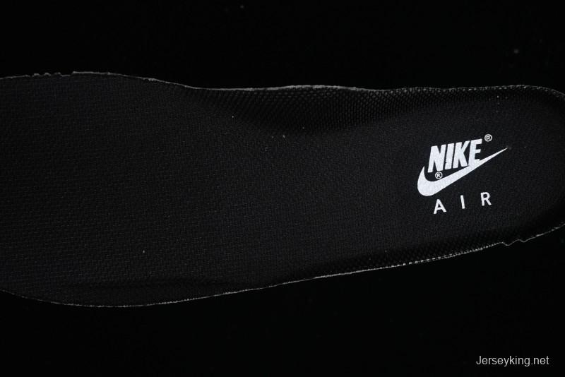 Nike Air Force 1 '07 Low Classic Black White Swoosh Casual Sneakers - FZ0627-010