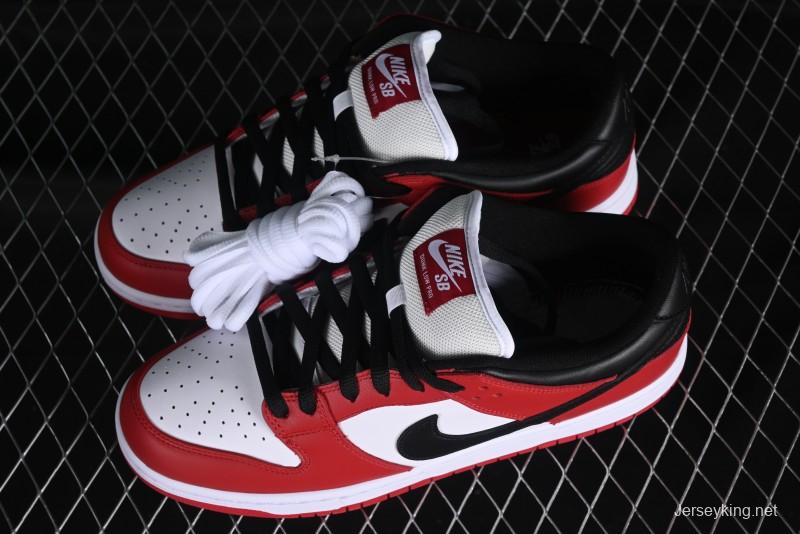 Nike SB Dunk Low Pro Retro Chicago Skateboarding Shoes - BQ6817-600