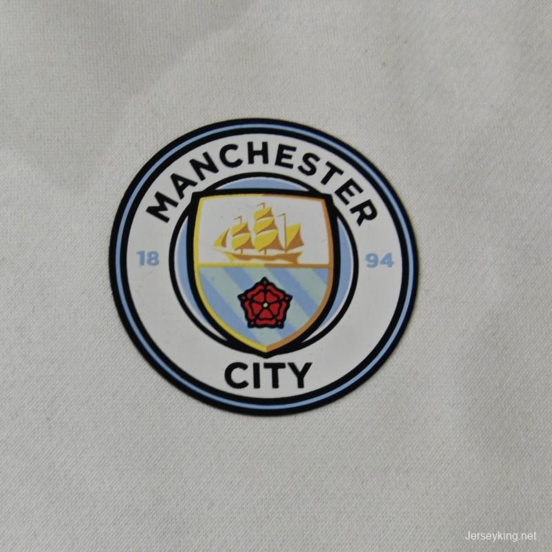 24/25 Manchester City Navy/Red/Black/Beige/Grey Hoodie WIth Black Badge