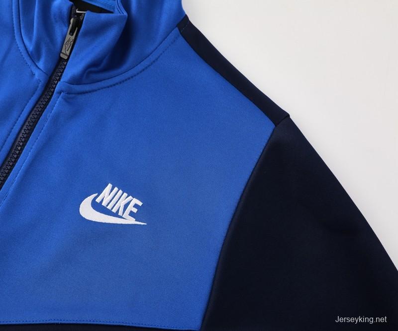 2024 NIKE Navy/Blue Full Zipper Jacket +Long Pants