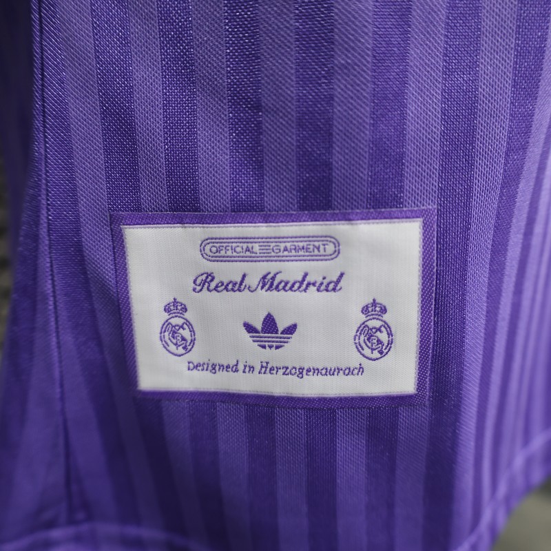 Player Version 25/26 Real Madrid Purple Icon Jersey