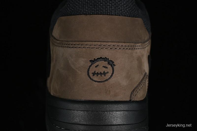 Nike Travis Scott x Jordan Cut The Check AJ1 Basketball Shoes with Velcro Design - FZ8117-204