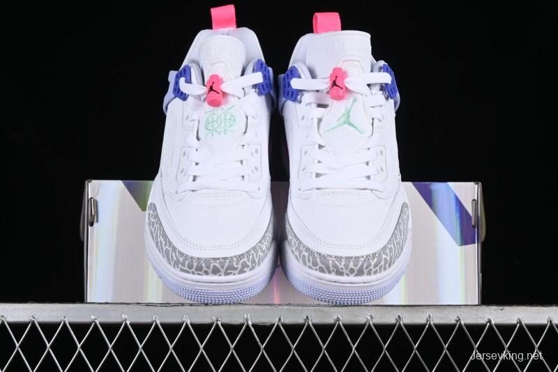Nike Jordan Spizike Low AJ Hybrid Sneakers with Rainbow Colorway - HF5758-151