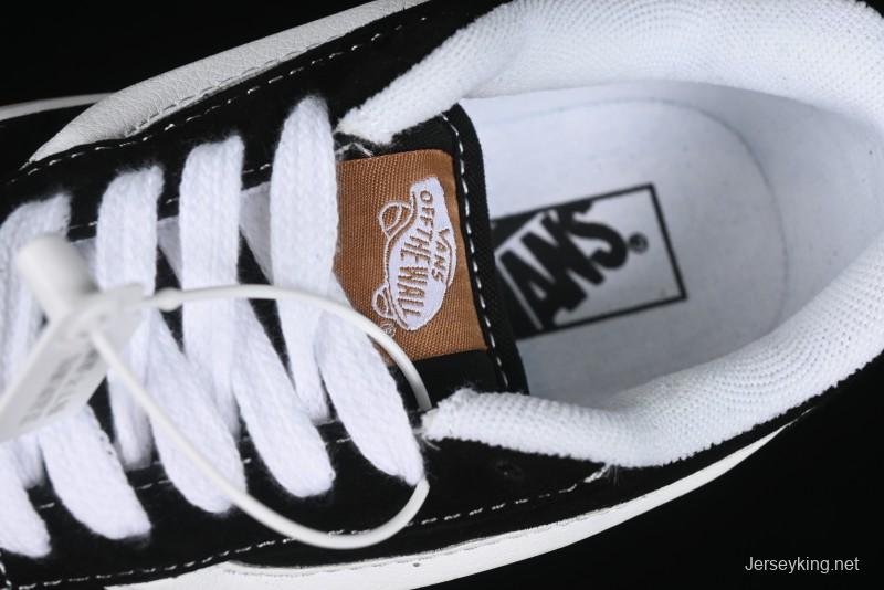 Vans Knu Skool Low Top Retro Casual Vulcanized Skate Shoes with Chunky Tongue - VN0009QCCJI
