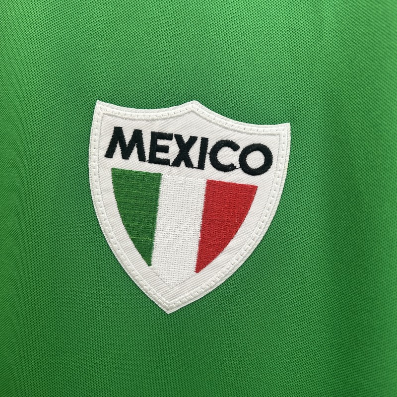 1970 Retro Mexico Home Jersey