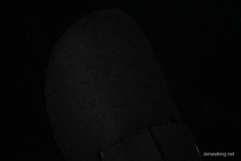 Birkenstock Half Open Toe Sandals with Smokeless Coal Wool Upper - G.D4