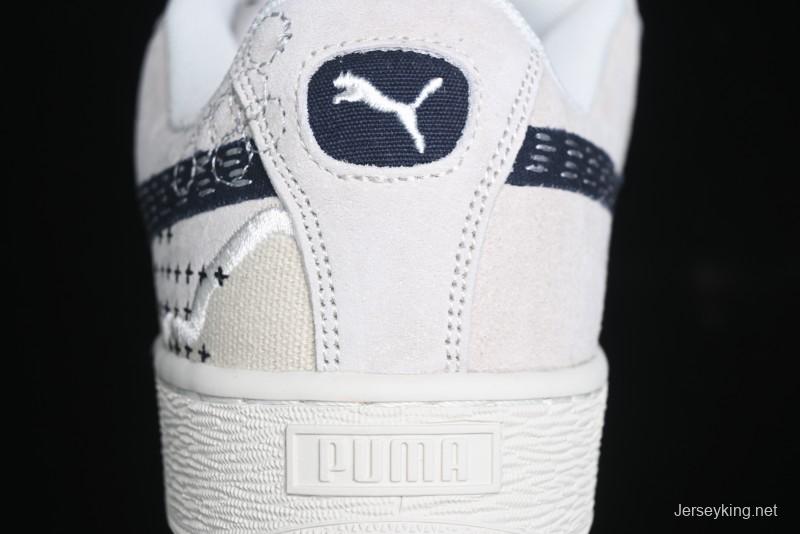 Puma Suede XL Retro Casual Sneakers with Premium Pigskin Upper - 395777-02