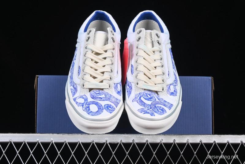 Vans Old Skool Year of the Snake Limited Edition Low-Top Casual Skate Shoes - VN000D57CDA